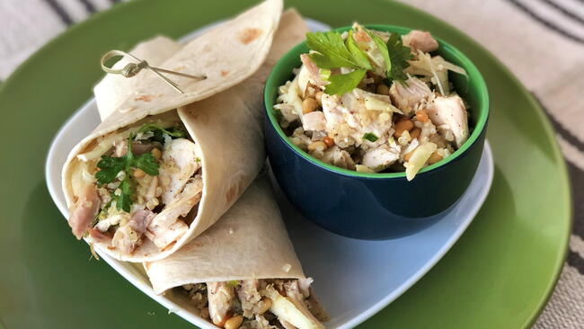 crunchy chicken salad