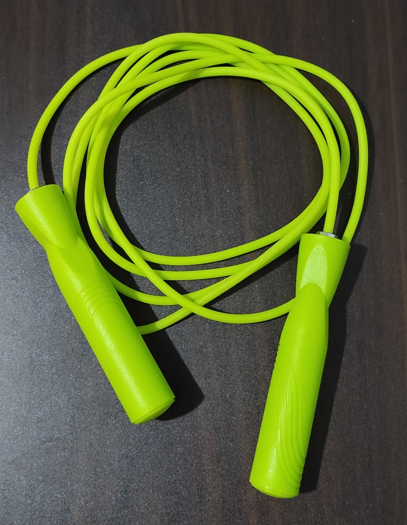 Jumping rope or skipping rope, and it's health benefits.