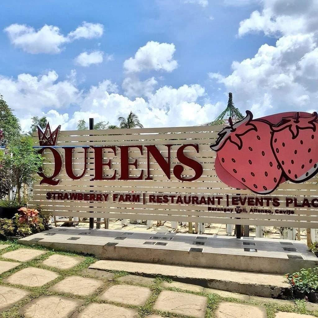 Strawberry farm in Alfonso, Cavite, Philippines 